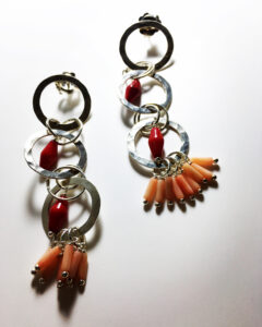 Earrings by Kimi Te